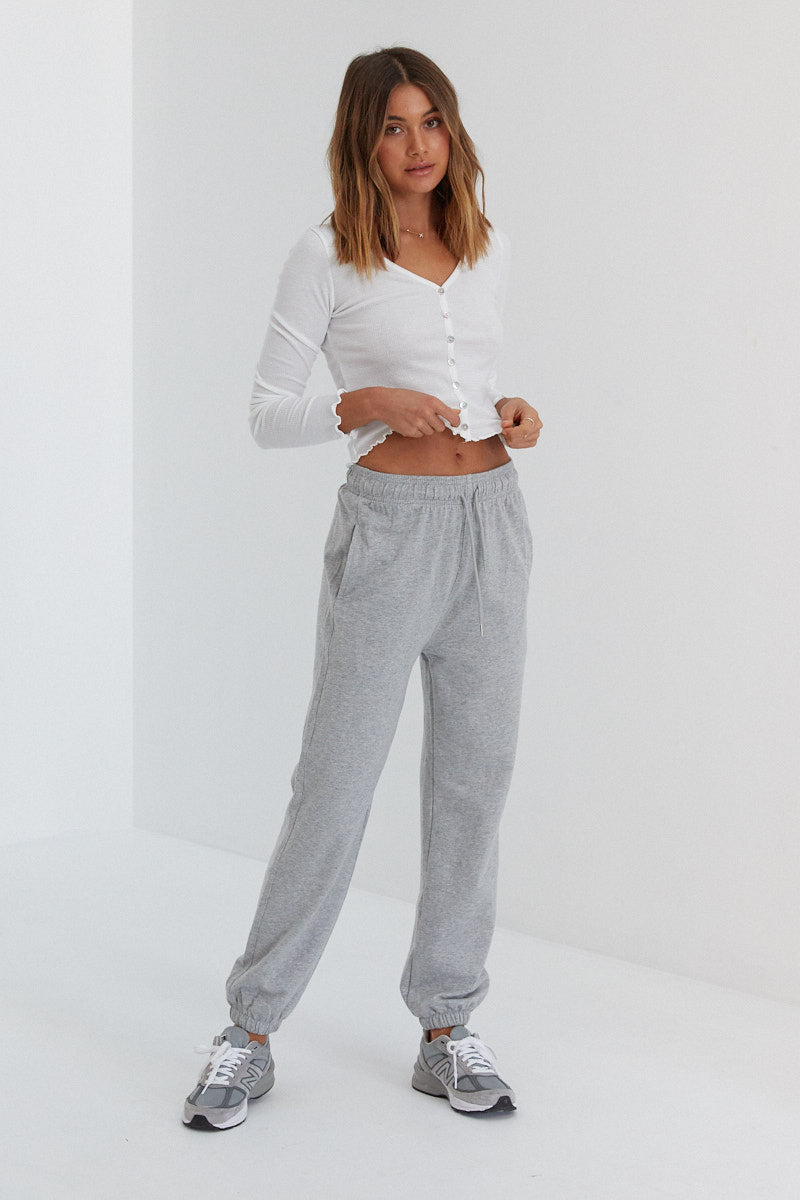 Lani Sweat Pants - Light Grey – Style Addict®
