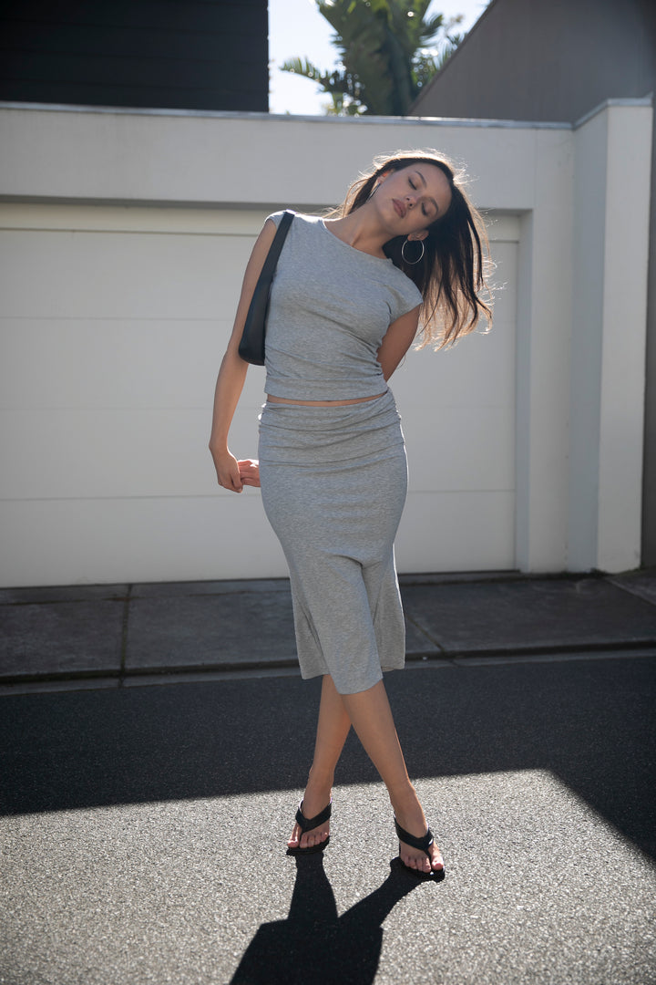 Gigi Skirt - Grey