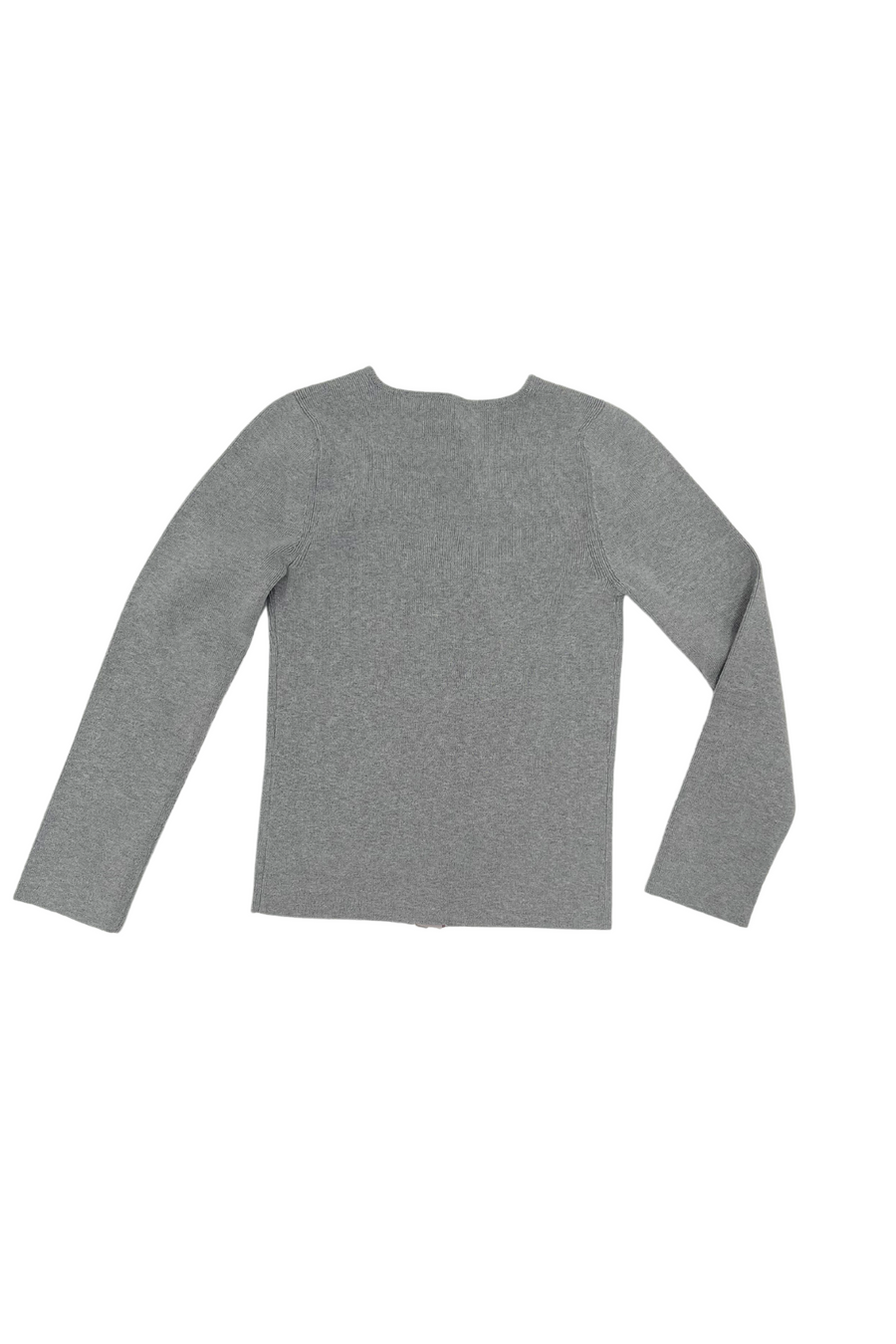 Knit Bodice Top - Grey