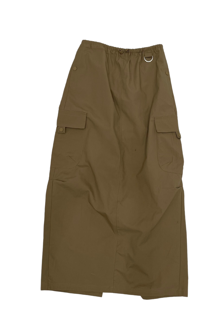 Military Cargo Skirt - Khaki