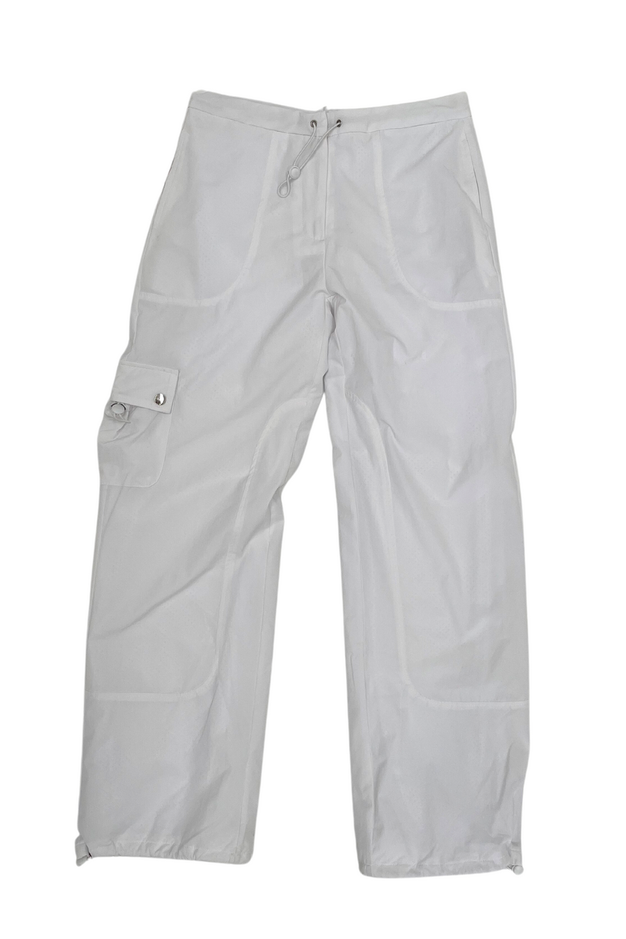 White Cargo Trousers - White