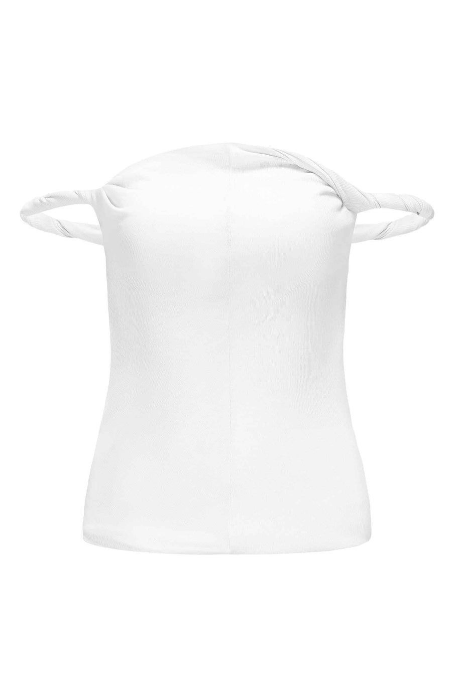 Rebecca Rope Off The Shoulder Top - White
