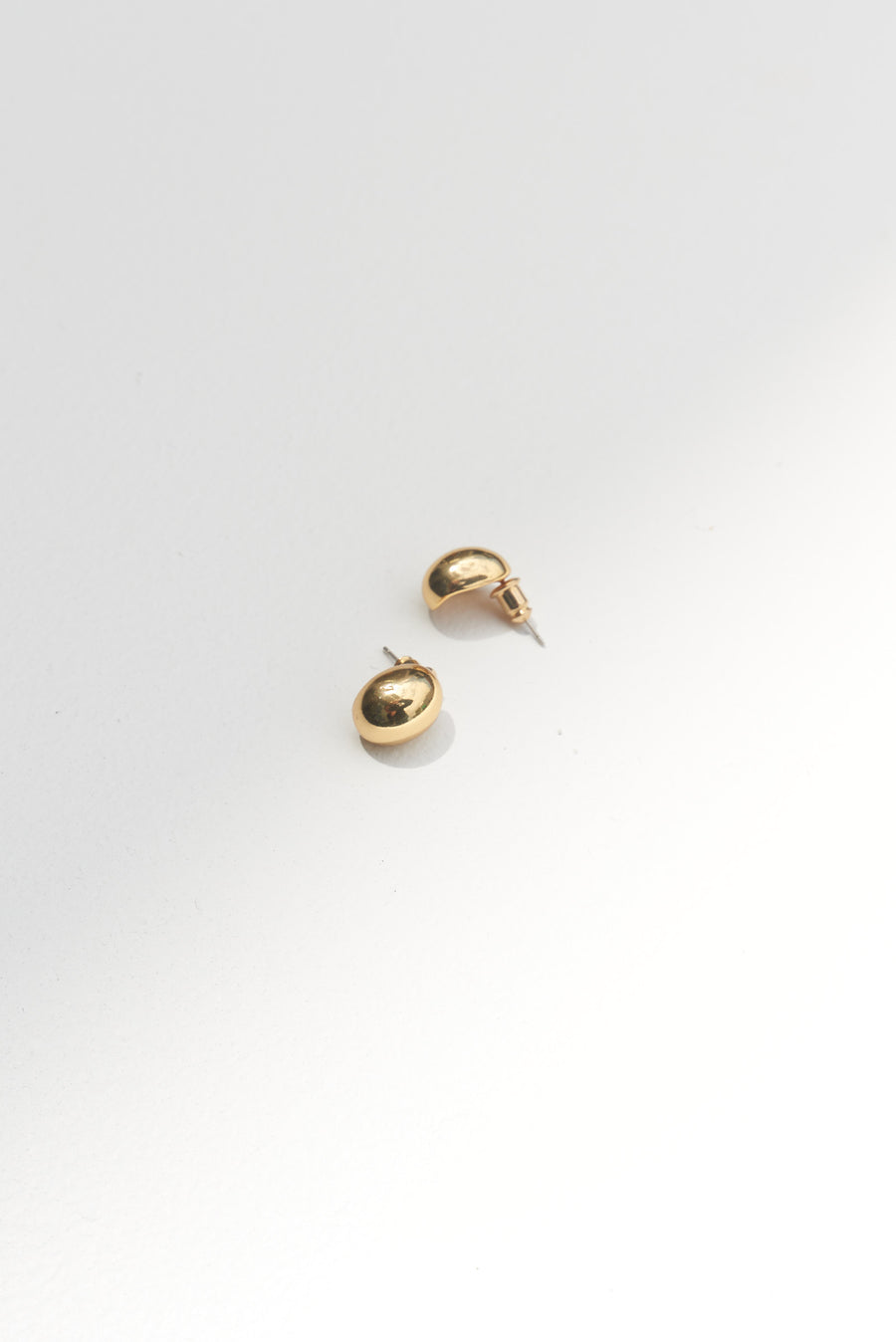 Small Sphere Earrings - Gold